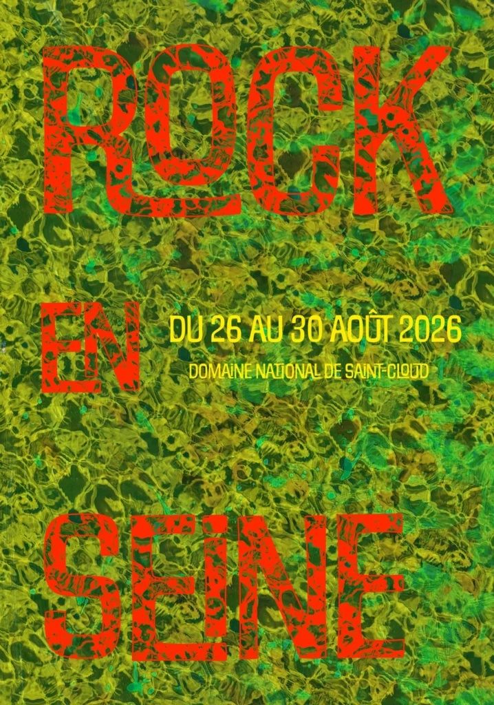 Affiche Rock en Seine verte